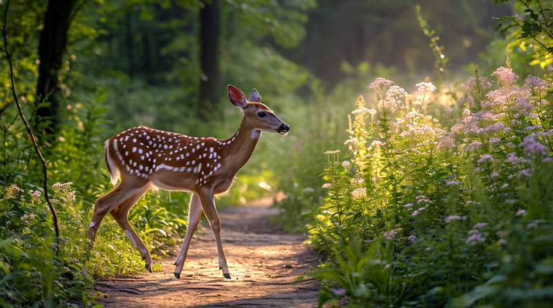 Dealing with wildlife while hiking