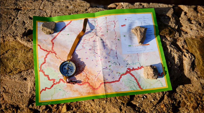 How to use a map and compass