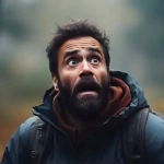 vecteezy_ai-generated-scared-caucasian-young-adult-man-lost-in-forest_37433516