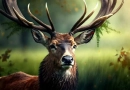 How do I field dress a deer? vecteezy_cute-deer-in-green-forest-close-up-portrait-generative-ai_25043642
