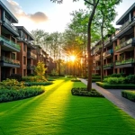 vecteezy_green-lawn-in-residential-district-of-city-with-townhouses_46370172