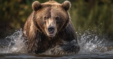 vecteezy_majestic-grizzly-bear-splashing-in-blue-pond-generated-by-ai_24777915