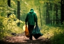 How do I handle waste and trash while camping? vecteezy_man-carrying-two-bags-of-garbage-in-a-forest_23718112