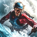 How do I perform a self-rescue if my canoe capsizes?