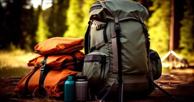 vecteezy_travel-bags-in-front-of-a-camping-tent-hiking-gear_22628436