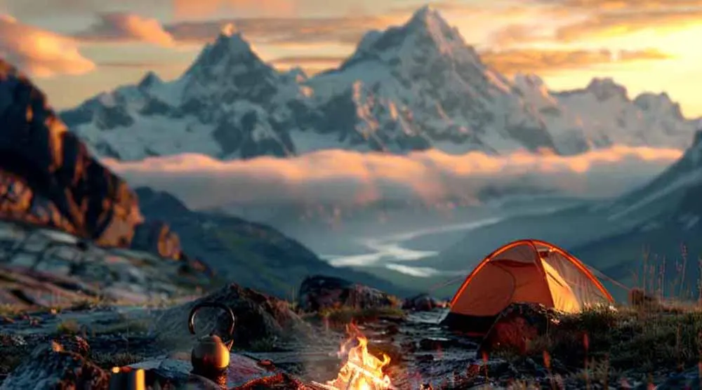 vecteezy_ai-generated-camp-fire-and-tea-pot-with-tent-and-mountains_40153219c