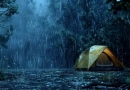 How Do I Manage My Campsite in the Rain? vecteezy-tent-in-the-tropical-forest-with-rain-at-night_40168379