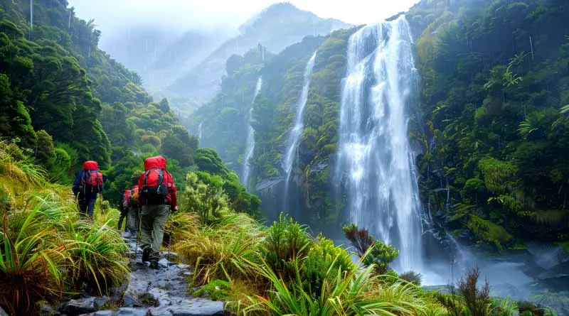 vecteezy_two-people-with-backpacks-walking-up-a-trail-near-a-waterfall_45501510