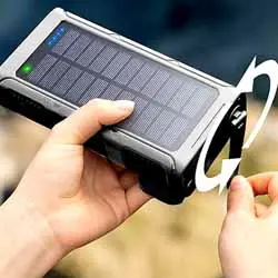 Hand-Crank Chargers keeping your electronics charged while camping